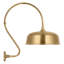 Thomas O'Brien, "Academy 18" Larrabee Barn Light in Hand-Rubbed Antique Brass with 12.5" Rockhouse Shade-791612779