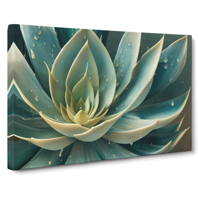 Tantalising Succulent Plant - Wrapped Canvas Print