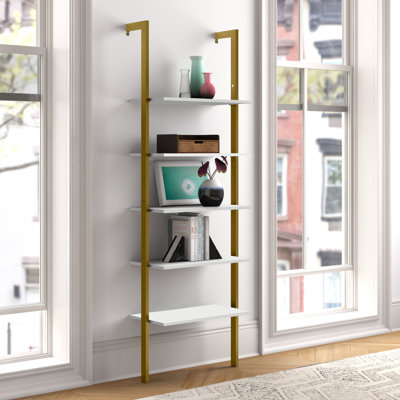 Bibliothèque échelle en acier Bontang H 72 "x l 24"