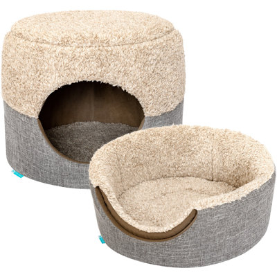 2-In-1 Pet Cuddler Bed