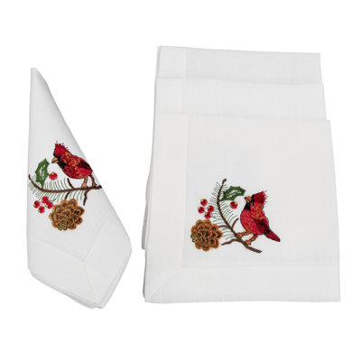 Cardinal Napkins Set Of 4 (19"x19")