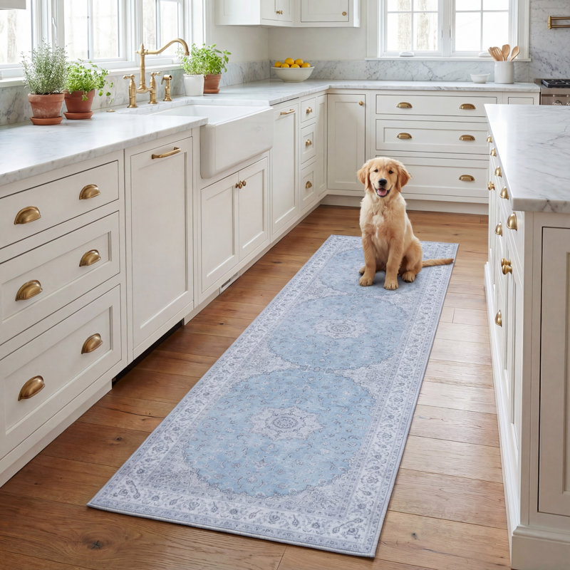 Tucson Performance Machine Washable Oriental Rug, Runner 2'6" x 8'