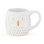 Tasse Pinky Up Olivia Owl, céramique blanche 3D avec détails dorés, pour 16 oz, accessoires pour café et thé