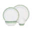 Sitio Stripe 4 Pieces Place Setting - Basil