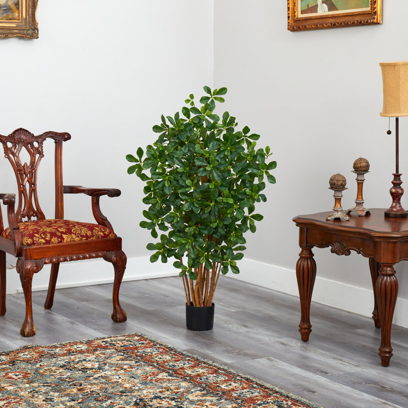 Olive artificielle en pot, H 42 po x l 17 po x P 17 po