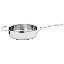 Demeyere Industry Stainless Steel Saute Pan with Lid-24719032