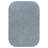 Longe Modern Minimalist Radius Corner Solid Turquoise Indoor/Outdoor Rug-594346823