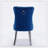Modern Glam Velvet Upholstered Dining Chair with Pull Ring (Set of 2)-1646401604-1646401608