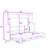 Wood Murphy Bed with Shelves-1482581206-1482581209
