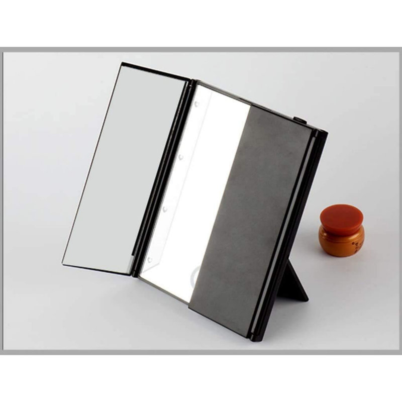 Dreadnaught Flat Mirror, Black