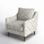 Fauteuil à oreilles en polyester Concannon-644570184-644570185