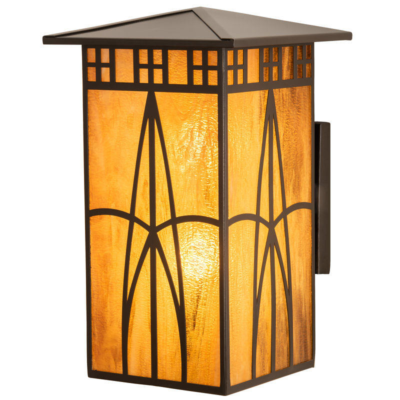 Rustic Lodge 2 - Light Outdoor Wall Lantern