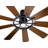 Kichler Gentry 65" 9 - Blade LED Windmill Ceiling Fan with Wall Control and Light Kit Included-644413574