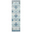 Tapis oriental gris / bleu marine Christa