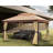 10 Ft. W x 13 Ft. D Iron Patio Gazebo