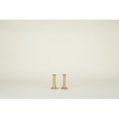 Solid Wood Tabletop Candlestick