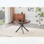 Round Foldable Dining Table for Small Spaces-130198960