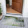 Machine Washable Indoor/Outdoor Xhevrie Green Rug