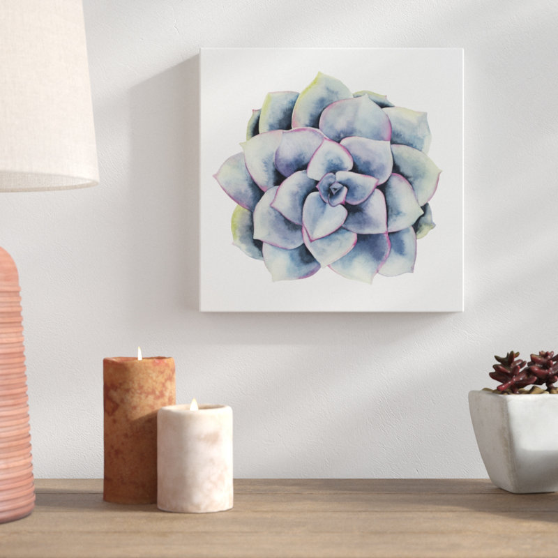 Tropical Plant V by Grace Popp - Wrapped Canvas Painting, 30cm H x 30cm W