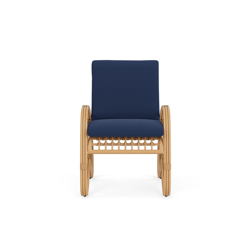 Riviera Outdoor Lounge Chair, Beach Navy