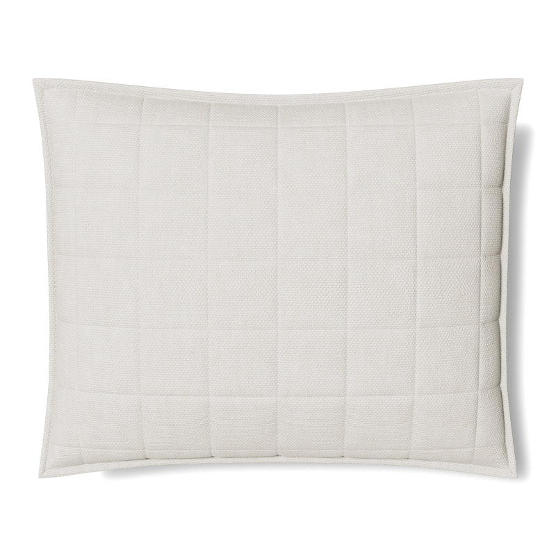 Panama Pillow Cover & Insert, Rectangle 30"H x 36"W, Flax