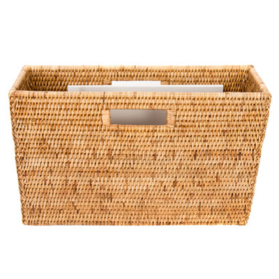 Rattan Magazine Rack