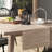Bevis Shimmering Woven Nubby Natural Table Runner-325266926-278641649