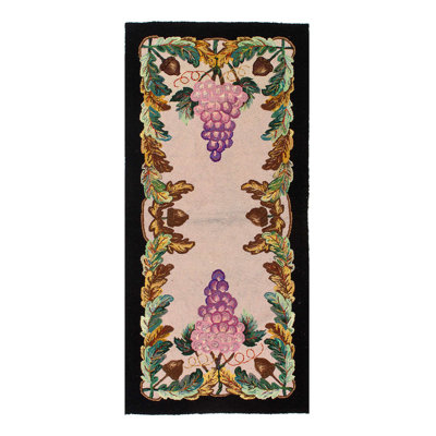 One-of-a-Kind Runner 3' X 6'6" Hand Knotted Area Rug