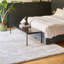 Délice Silk Area Rug in Silver-64526929
