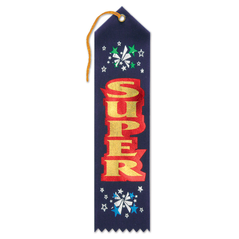Ruban Super Award - 2 po x 8 po - paquet de 6