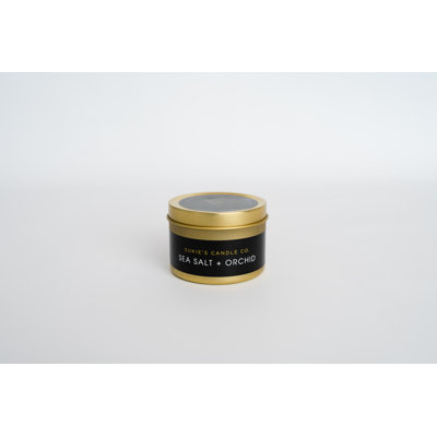 Sea Salt Orchid Scented Travel Size Candle