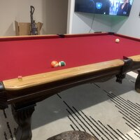 Barrington Arlington 8.3' Pool Table with Playing Accessories