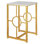 Hampton Stone Sled End Table