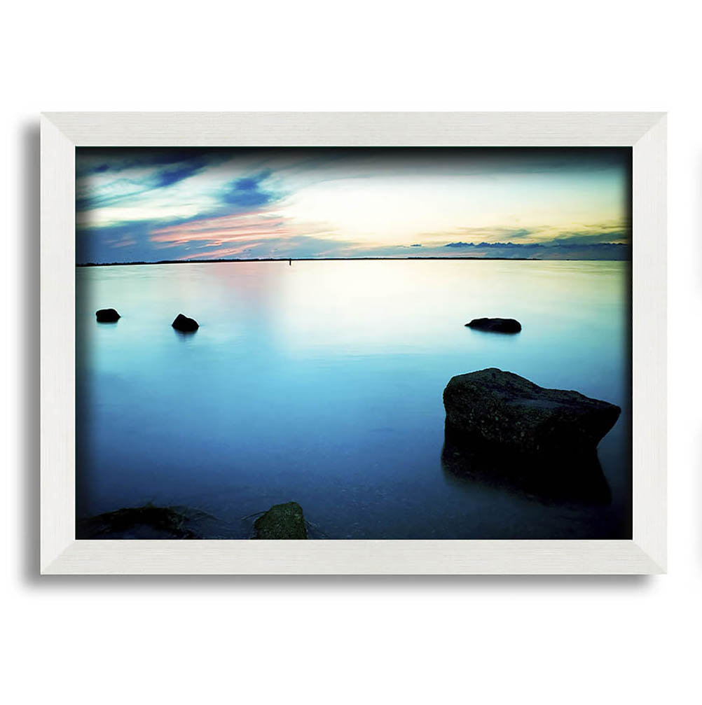 Gerahmtes Poster Turquoise Serenity