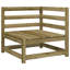 Vidaxl 7 Piece Garden Sofa Set Solid Wood Douglas Fir-100326142-100326143