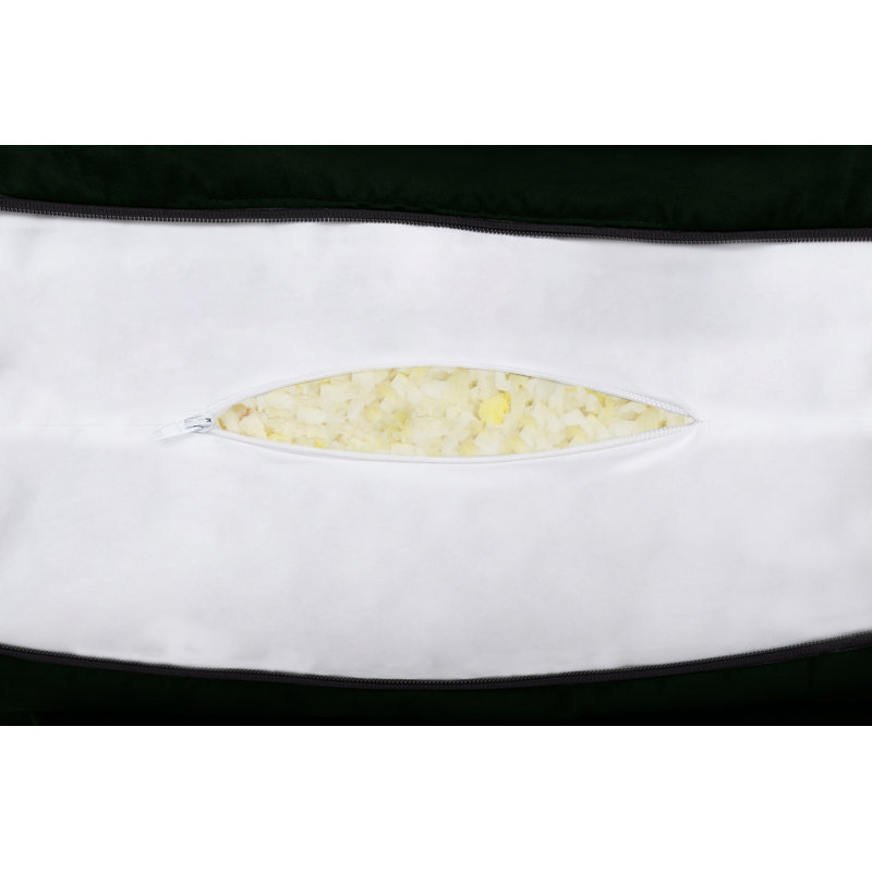 Housse de coussin de dossier edition, Vert Ramona