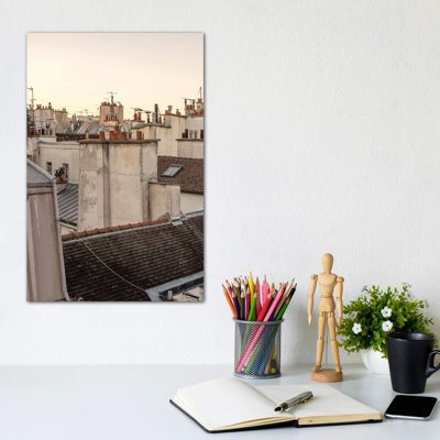 Paris At Dusk - Wrapped Canvas Print