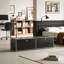 Armoire de rangement moderne Tigerparty, buffet modulaire en métal, crédence de bureau polyvalente en acier et buffet pour le salon, la cuisine et le bureau personnel