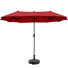Parasol de patio 13 pi avec base