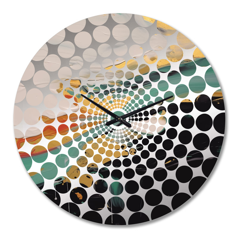 Rancano - Horloge murale abstraite, Très grand