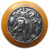 Antique Pewter/Maple Wood