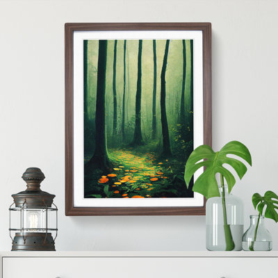 Path In The Forest - Single Picture Frame Print