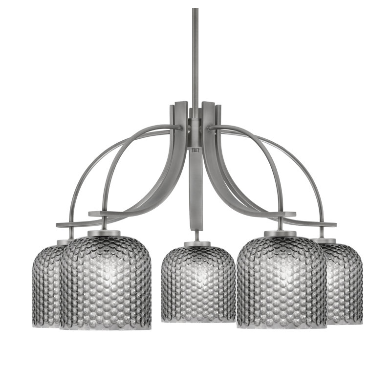 Lustre Cavella, Graphite, H 17,75 po x l 28,5 po x P 28,5 po, 5