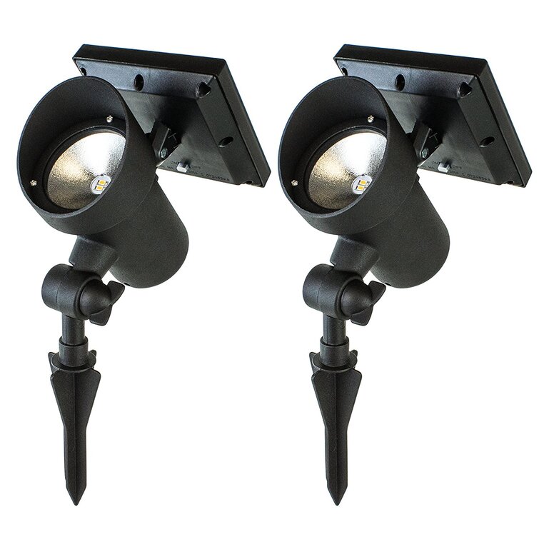 Solar Powered Battery Powered LED Spot Light Pack