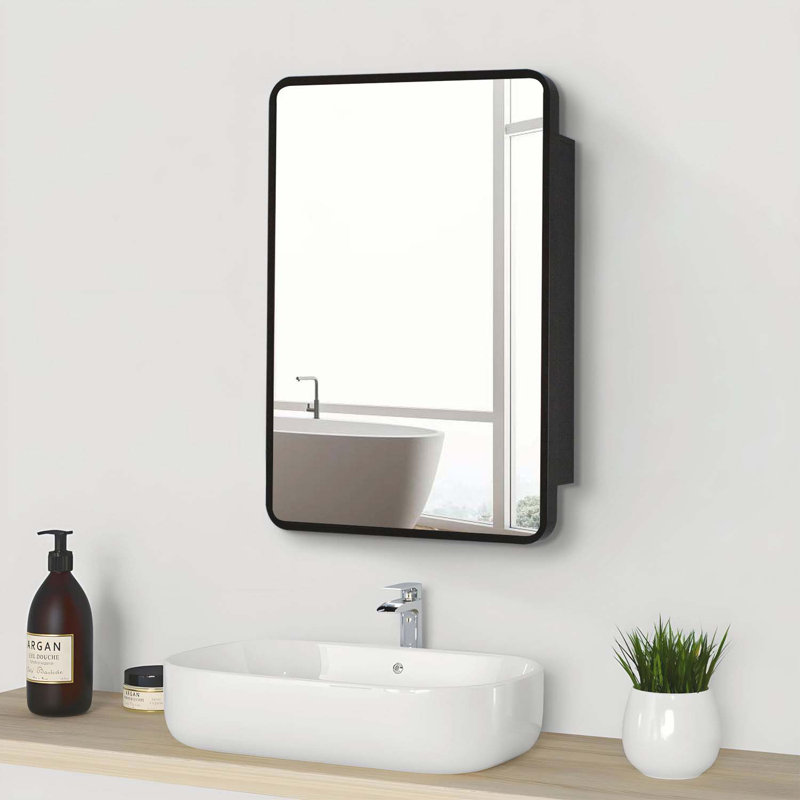 Armoire de salle de bain Kashten, L 30 po x L 24 po x P 5 po