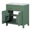 Meuble-lavabo 30 po avec lavabo en céramique-330063152-281973581