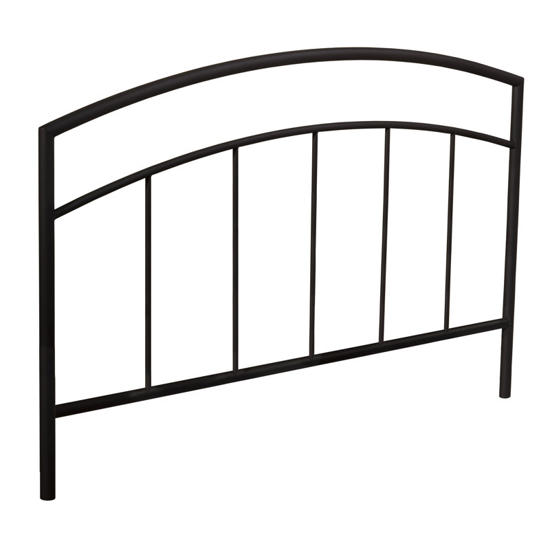Amielle Metal Spindle Headboard Only, Textured Black, Queen