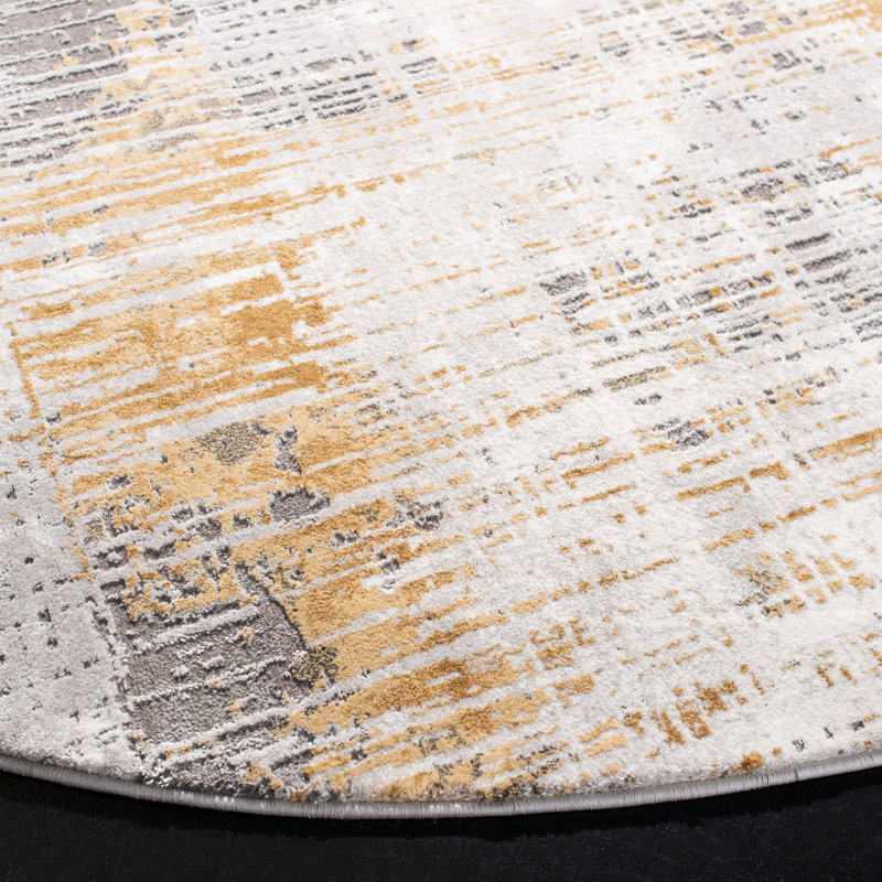 Leonido Performance Rug, Round 5'3"
