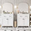 Ensemble de meuble-lavabo blanc 60 po-1064625531