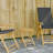 Bay Isle Home Folding Patio Table Diameter Bamboo-65882049